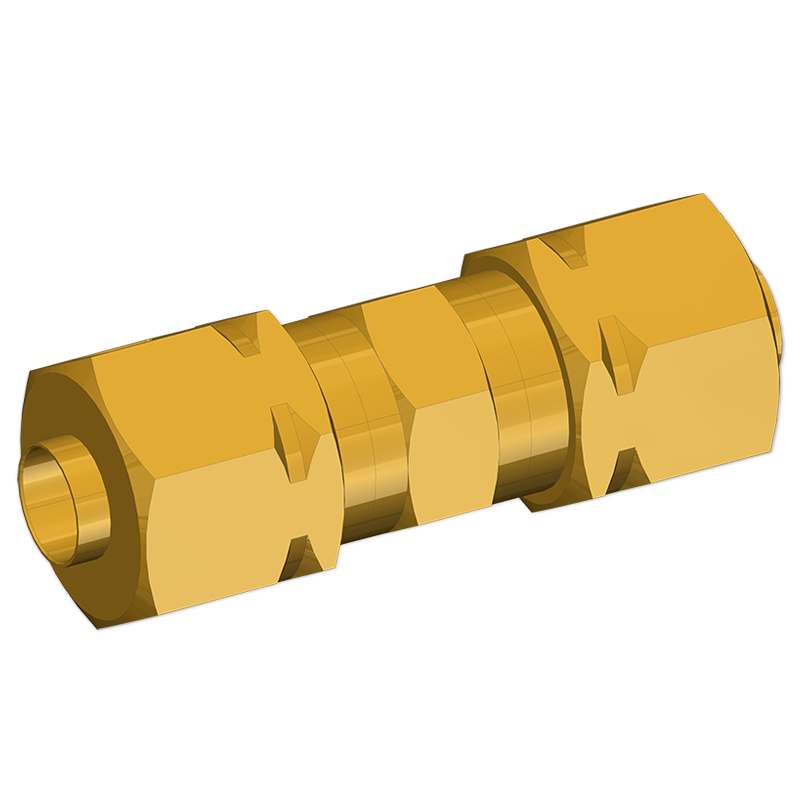 TUBE ADAPTERS STRAIGHT UNION CONNECTOR