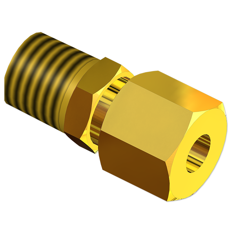 Tube Adapters Straight Male Connector