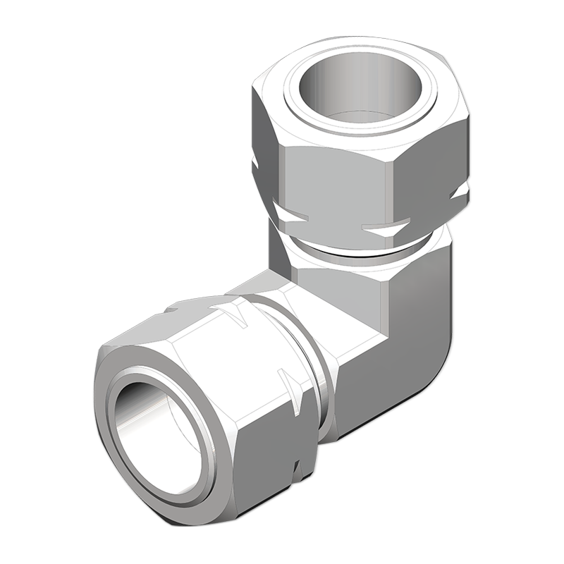 TUBE ADAPTERS ELBOW UNION CONNECTOR